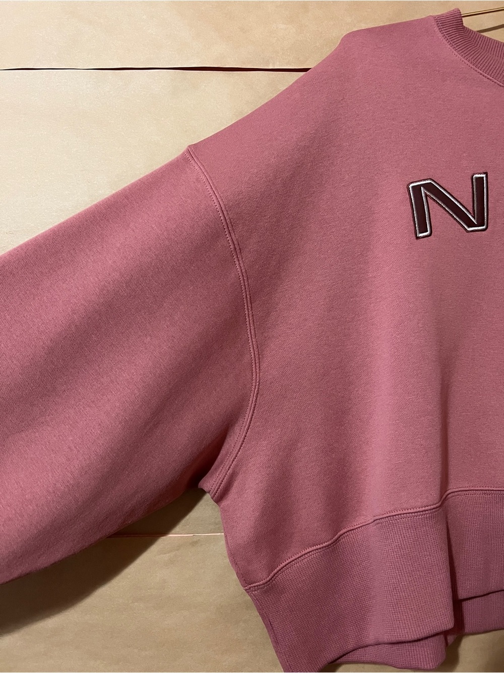 Nike NWT Phoenix Fleece Oversized Crewneck Logo Spell-Out Sweatshirt Size S - Picture 7 of 12